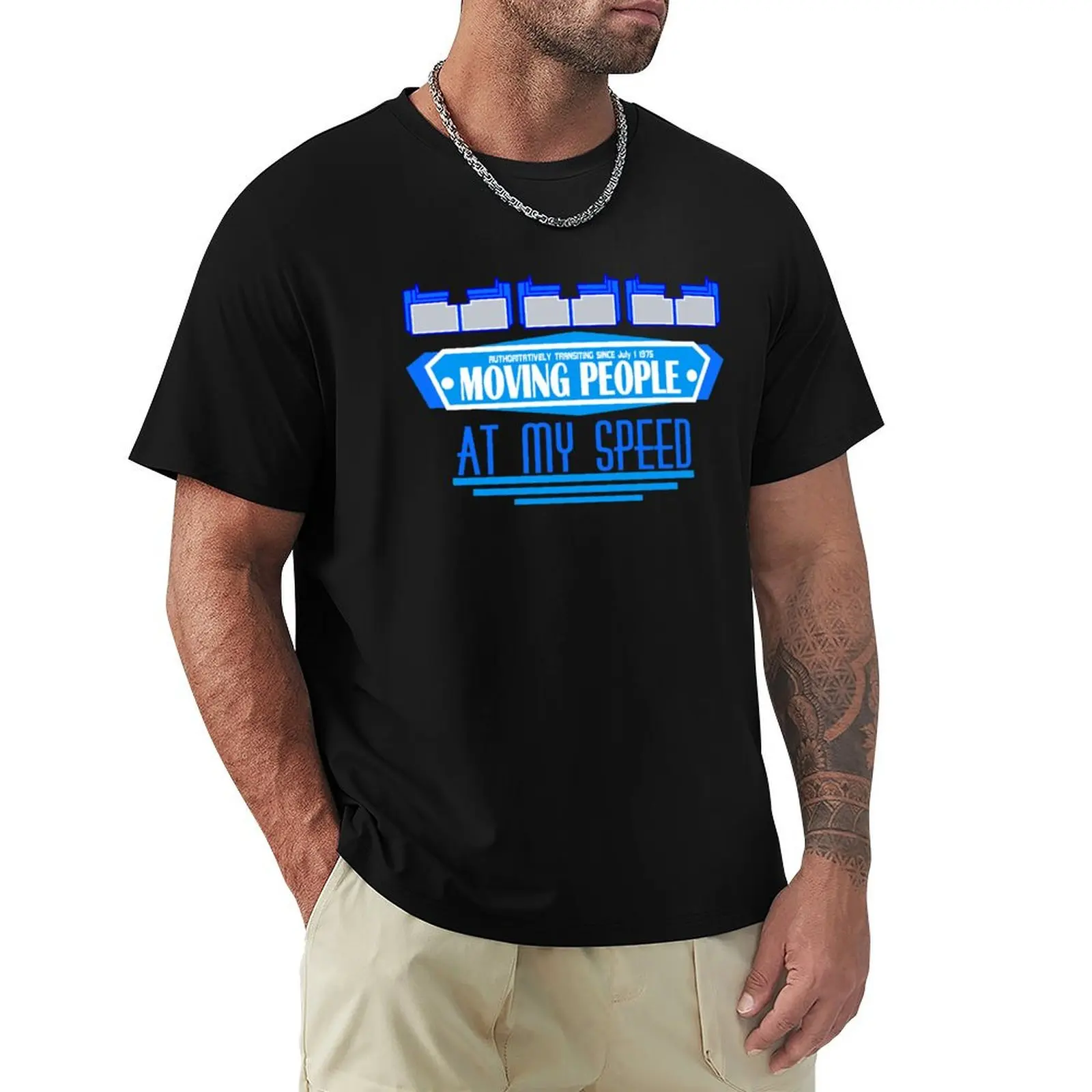 Moving People at my speed T-Shirt Work Wear Lightweight Tee