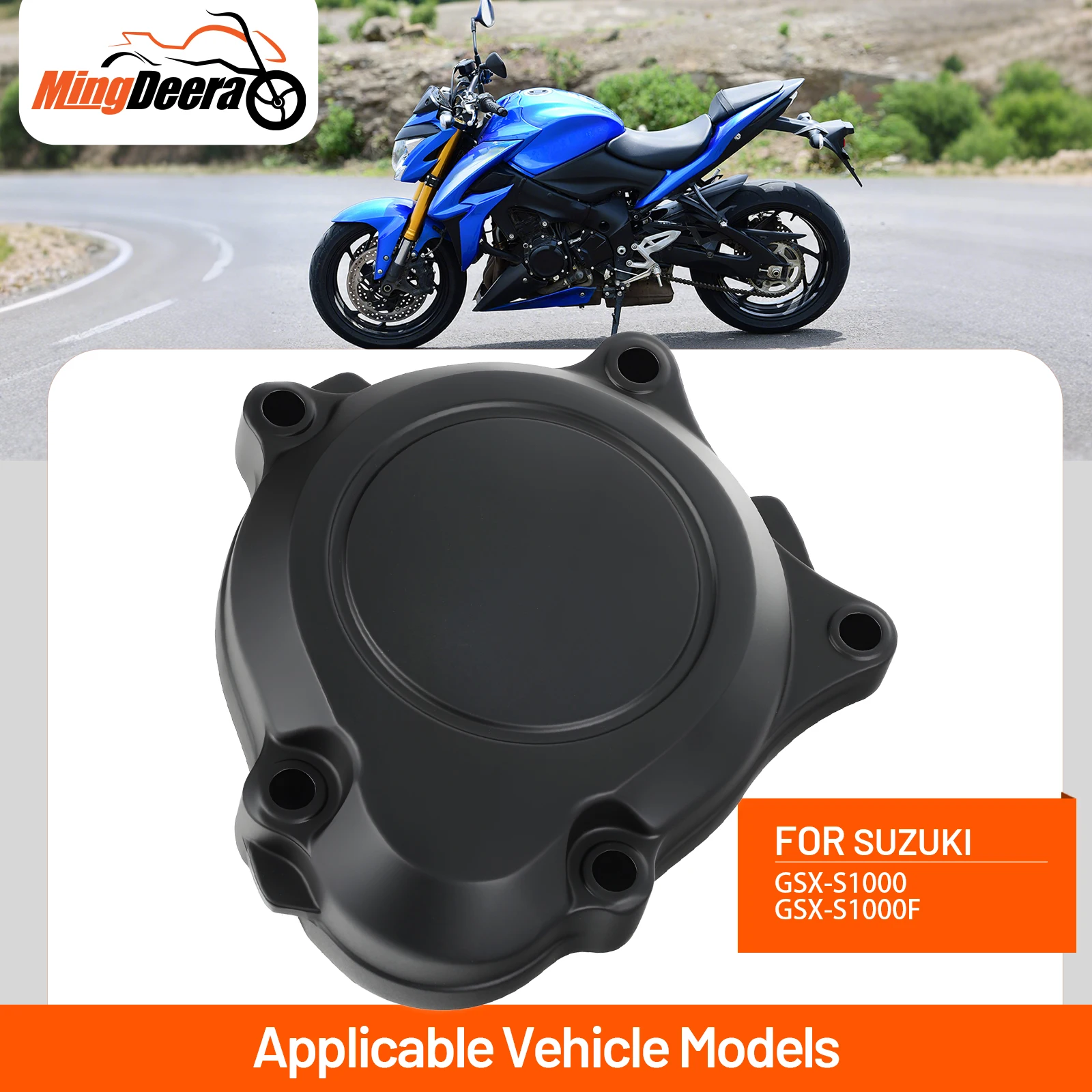 Stator Cover For Suzuki GSX-S1000 2015-2025 GSXS950 2021 Aluminum Engine Cover Protective Case With Sealing Gasket Included