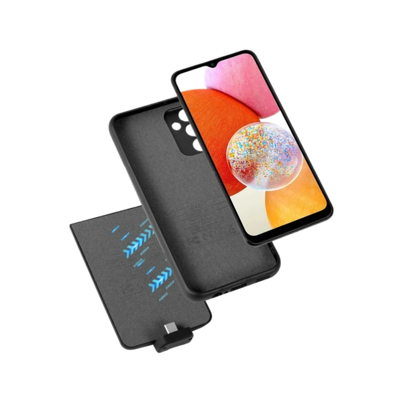 5000mAh Smart Battery Charger Case for Samsung Galaxy S9 Plus A24 4G A34 A54 5G Power Bank External Battery Charging Cover