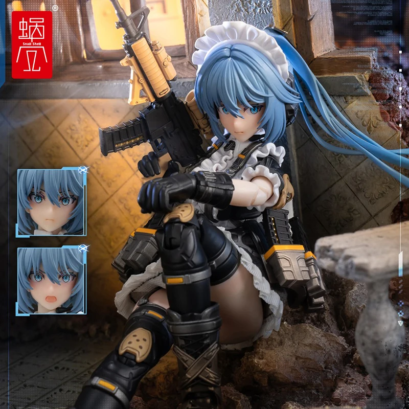 

Genuine Snail Shell RA-02 Tactical Maid - Kazunobu Tokiwa Original Action Figure PVC Collectible Model Doll Statuette Toys Gift