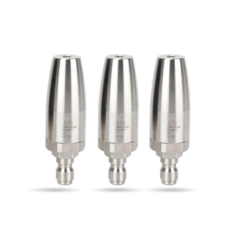 Turbo Nozzle Pressure Washer 3600 PSI 360°Rotating Power Washer Nozzles with 1/4 Inch Quick Connect Pressure Washer Nozzle Tips