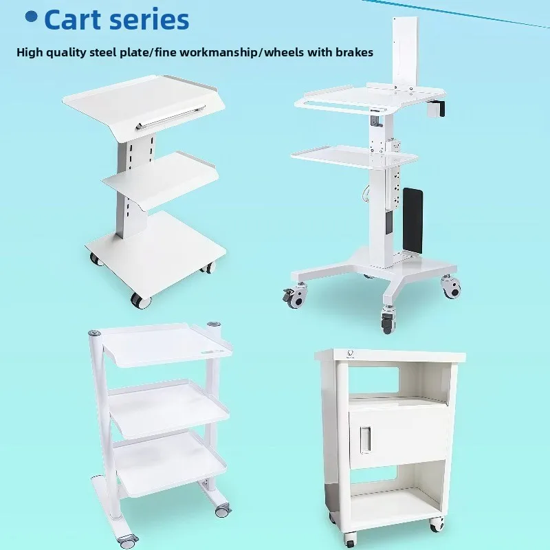Dental clinic mobile side cabinet, trolley root test dental scaling machine instrument