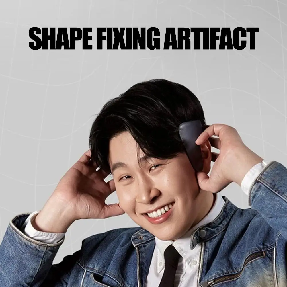 

Заколка для волос с защитой от деформации бакенбардов, фиксированная укладка для мужчин, короткий корейский инструмент для волос, пластина для волос Docile Press Arti N2E9