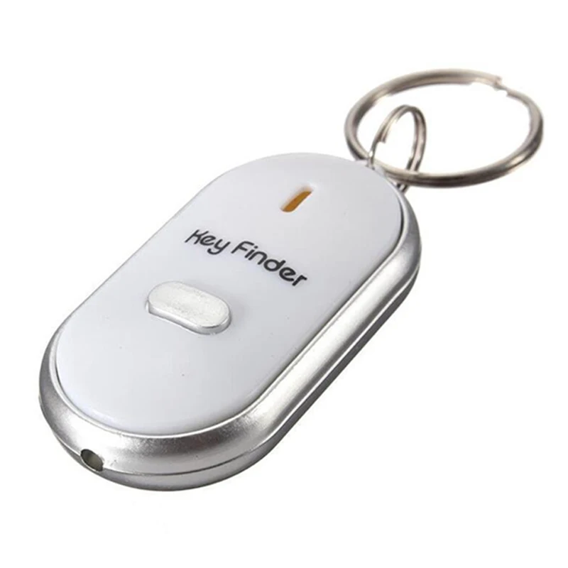 LED Key Finder Locator Find Lost Keys Chain Keychain Sound Control