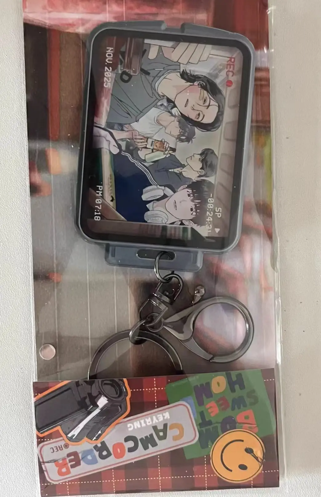 Pyeong Hwa In Cheol Master peace keyring pendant Acrylic stand cards badge Lezhin official goods In stock image 3