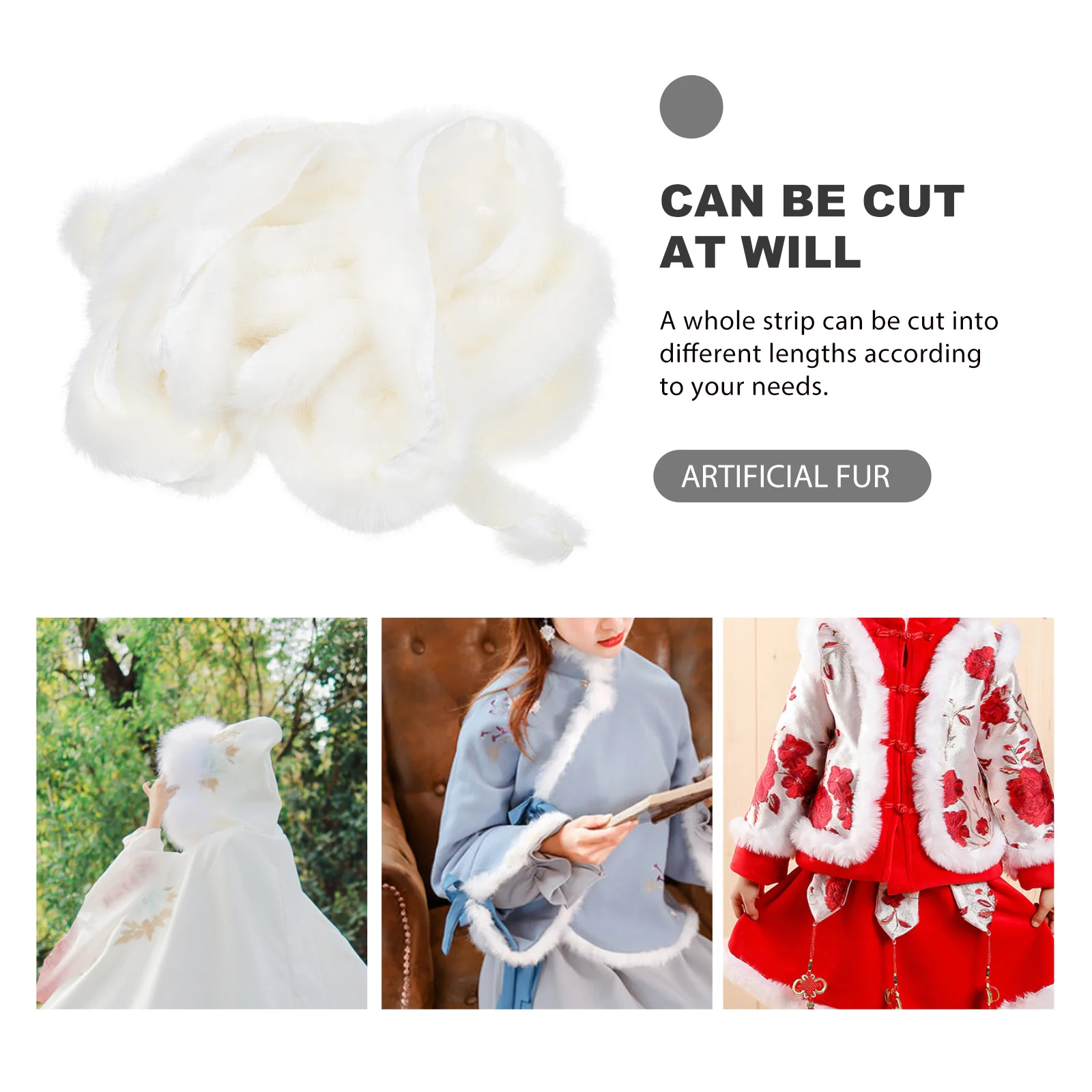 

1Pcs Christmas Faux Ribbon Roll Comfortable Skin Friendly for Han Chinese Garment Trim Xmas Tree DIY Craft Decoration