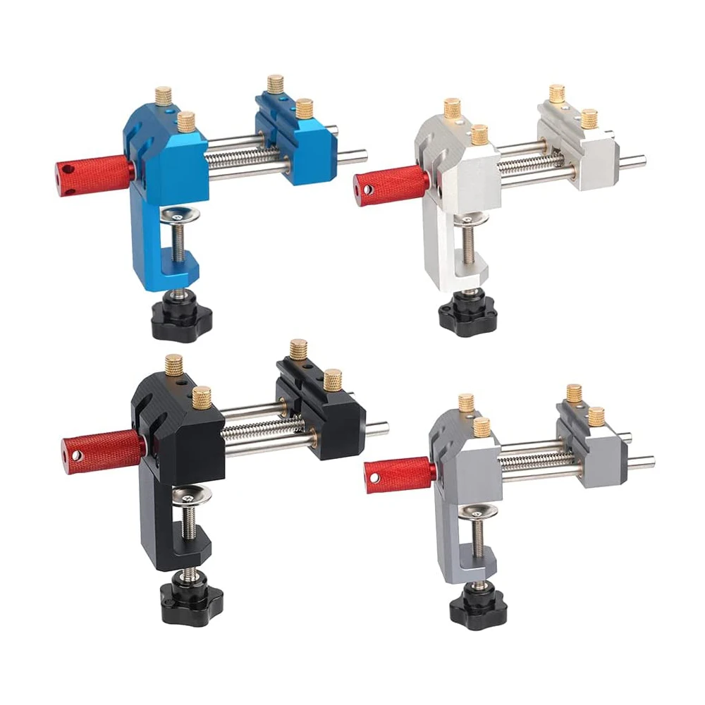 Imagem -05 - Multifuncional Alumínio Liga Bench Clamp Precision Table Vice Mini Workbench Ajustável Woodworking Ferramentas