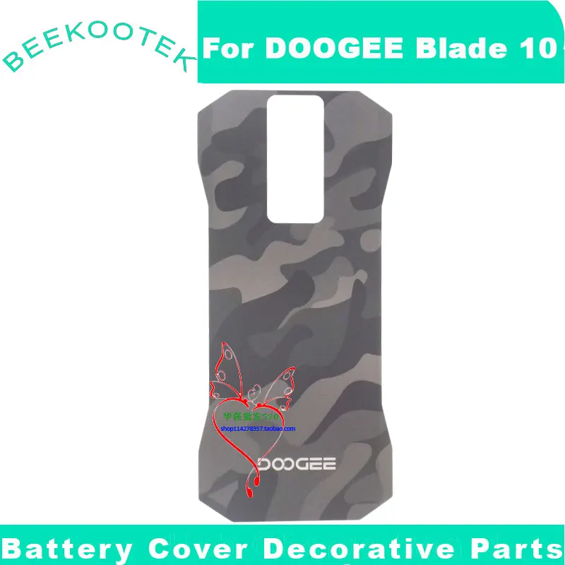 New Original DOOGEE Blade 10 Back Cover Bottom Shell Battery Cover Decorative Parts Accessories For DOOGEE Blade 10 Smart Phone