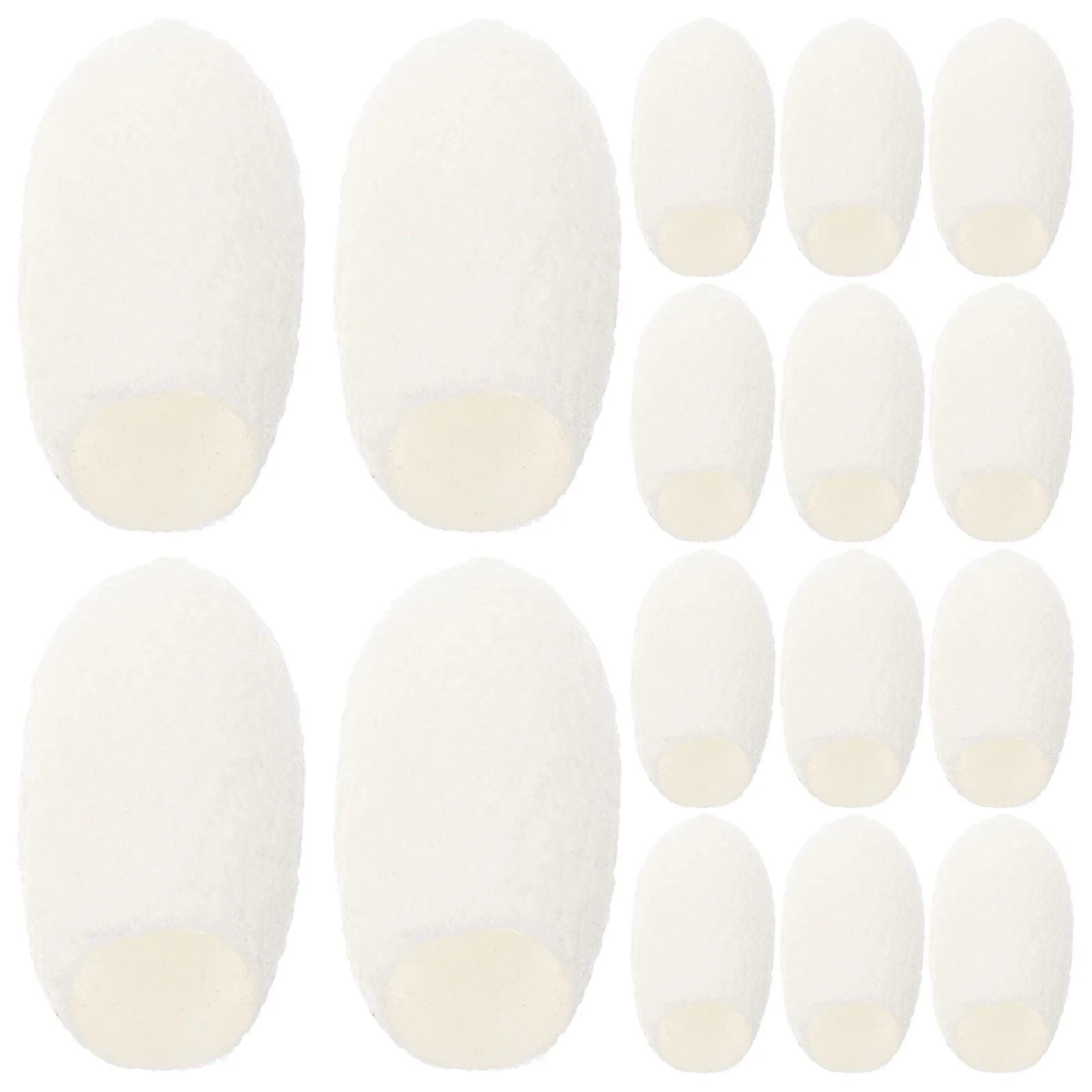 60 stuks gezichtsreiniging zijderups ballen zachte zijde gezichtsreinigingsbal exfoliërende diepe reiniger gezichtsverzorgingsbal