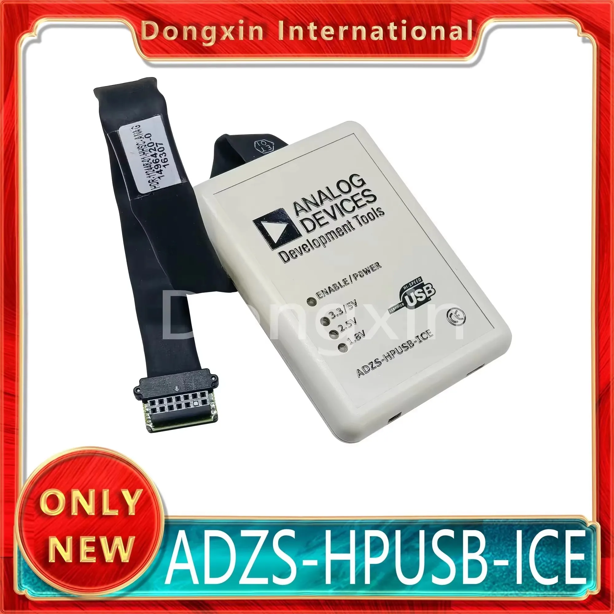 

ADZS-HPUSB-ICE Оригинальный онлайн-эмулятор ADI для симуляции и отладки в системе, USB JTAG EMU