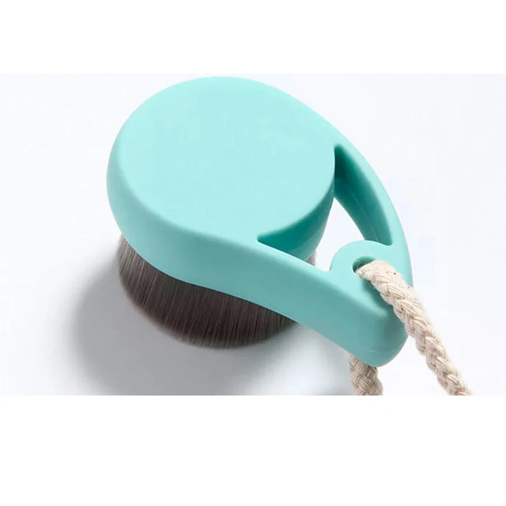

Fiber Facial Cleansing Brush 1Pcs Deep Pore Gentle Exfoliating Cleanse Oil Impurities Reveal Glowing Skin Green