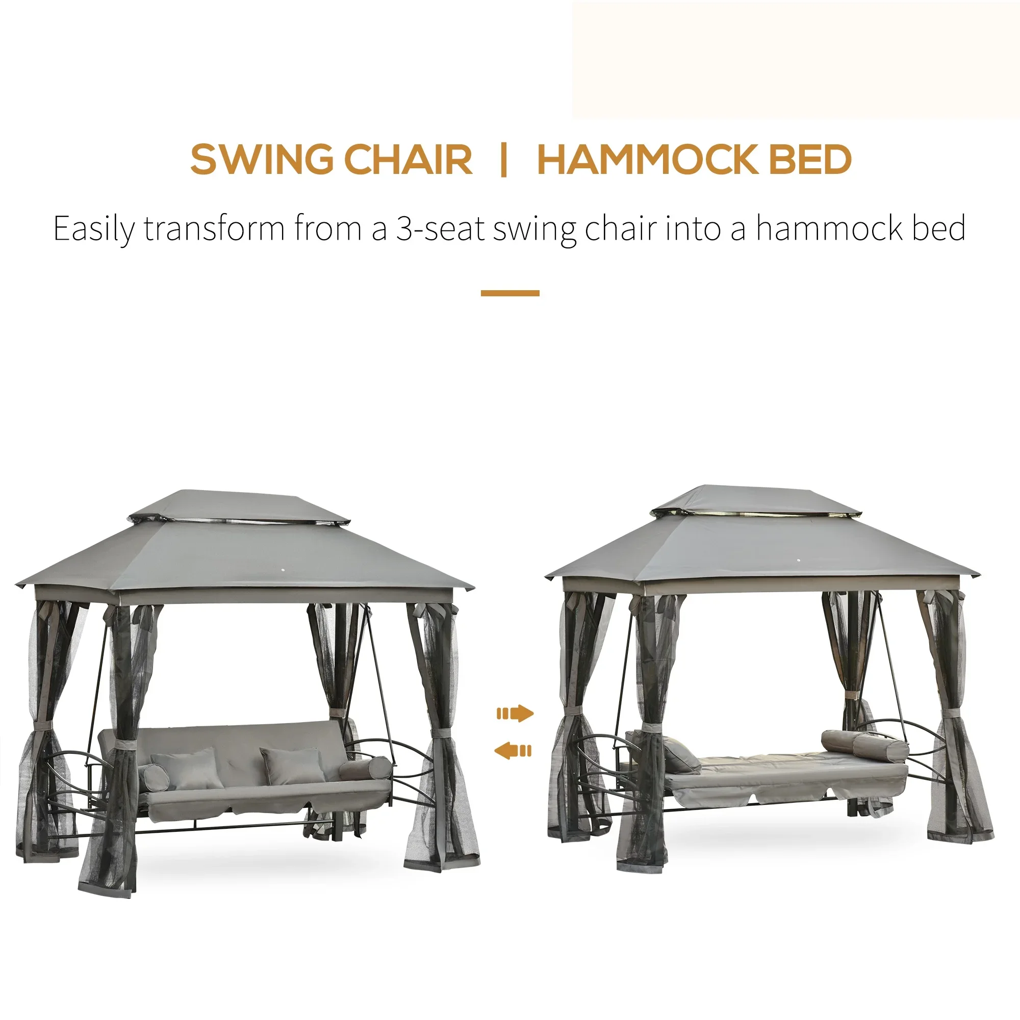 كرسي أرجوحة لثلاثة أشخاص مع مظ - مراجعة Outdoor Furniture Polywood وسعره