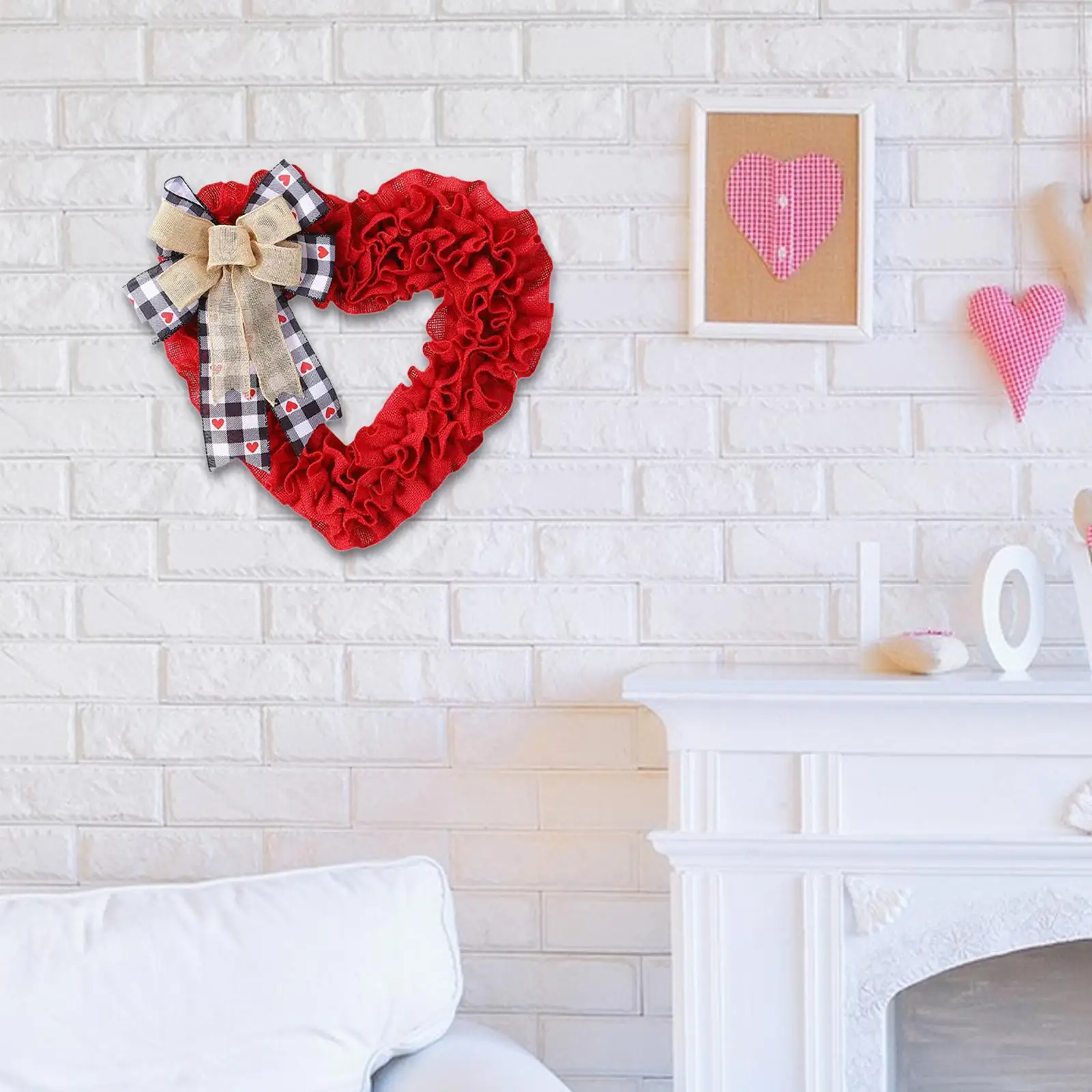 

Каркасное украшение в виде сердца, многофункциональное, легкое, настенное, для декора на помолвку, годовщину, для использования в помещении и на улице, для праздников