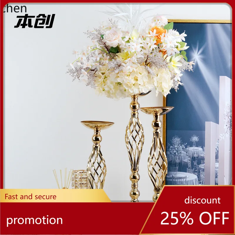 

Zml decorative vase - crystal vase iron art crafts for hotel, home, and dining table decoration