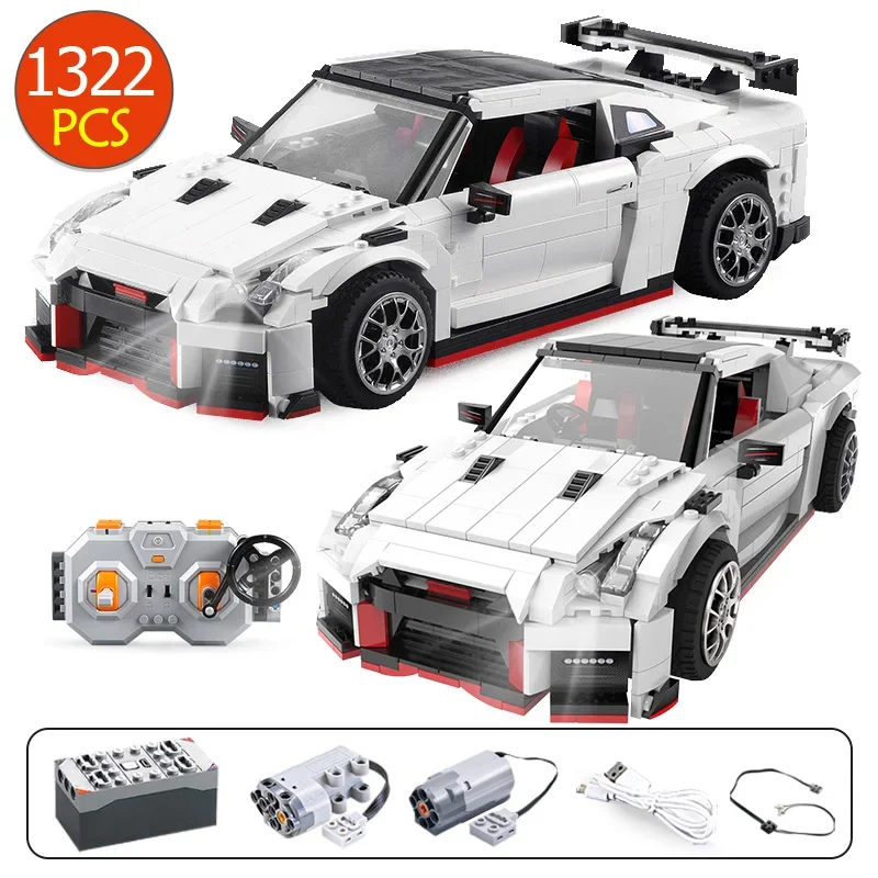 Cada 1322 Pcs technical City RC Drift Racing Vehicle Building Blocks  Remote Control Racing Car Bricks Gifts Toys For Boys gifts