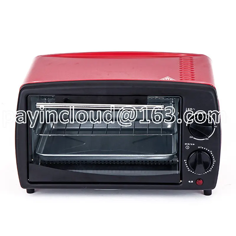 

900W 220V Mini Oven Multifunctional Household Electric Oven Intelligent Timing Kitchen Baking Toaster Grilled Chicken Wings