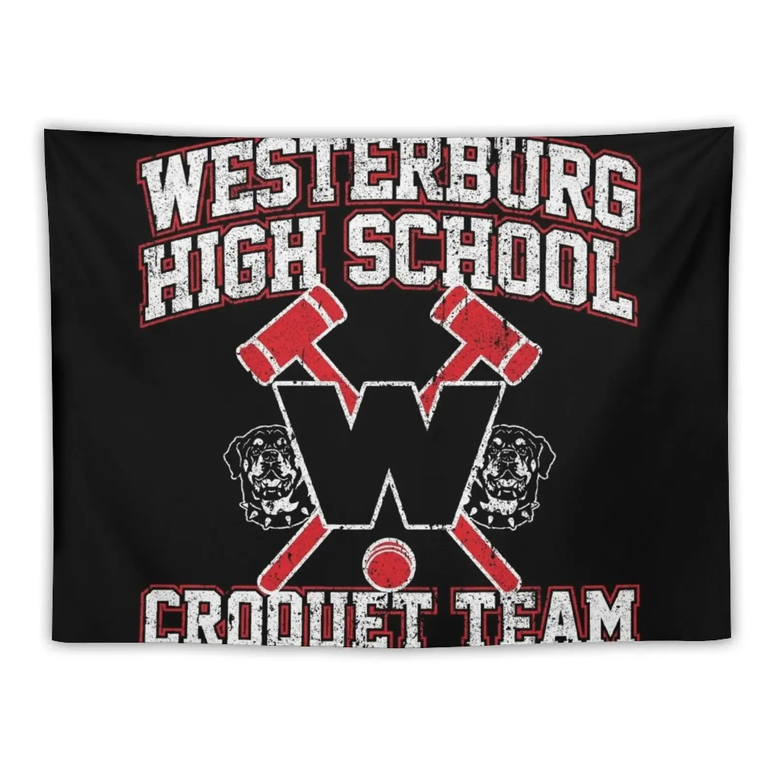 

Westerburg High School Croquet Team (Heathers) Variant Tapestry Wall Hanging Wall Home Supplies Decorative Paintings Tapestry