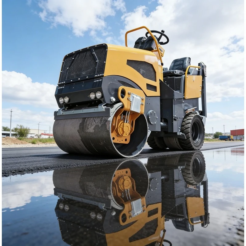 

China Factory 8 Ton Vibratory Road Roller - Reliable Double Drum Compactor with Smooth Ride for Optimal Results