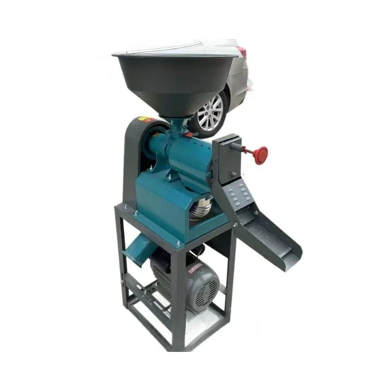 Rice peeling rice milling machine, small rice milling machine, motor model