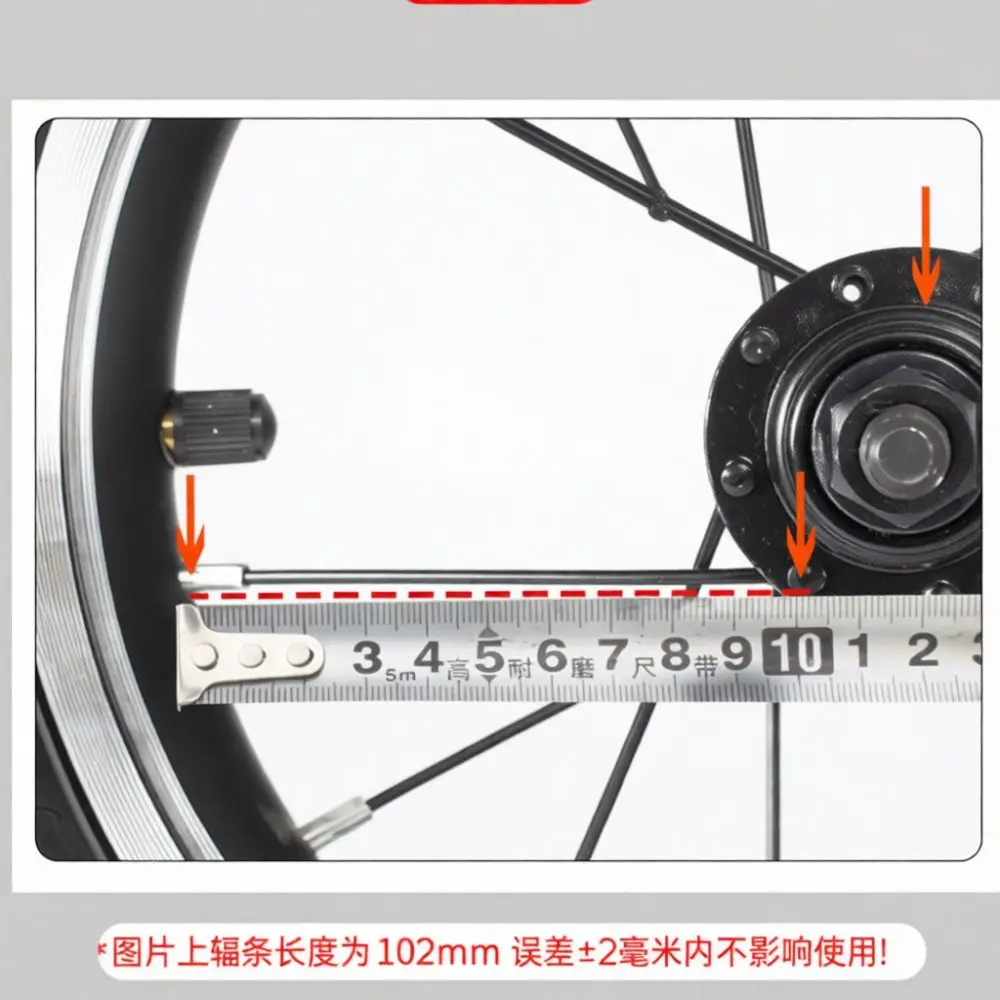 12G Bicycle Spokes 45 Carbon Steel Electric Bike MTB Road Cycling Wheel Parts Durable Black Replacement Accessories Kit