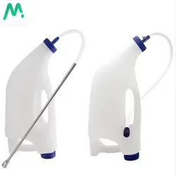 4L Calf Feeding Bottle Farm Animal Medicine Feeder Pig Sheep Medicine Filling Bottle Calf Feeder with Tube Livestock Oral Fluid