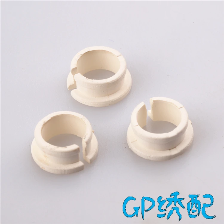 10 قطعة ملحقات آلة التطريز اضغط على غطاء القدم غطاء بلاستيكي للقدم #2