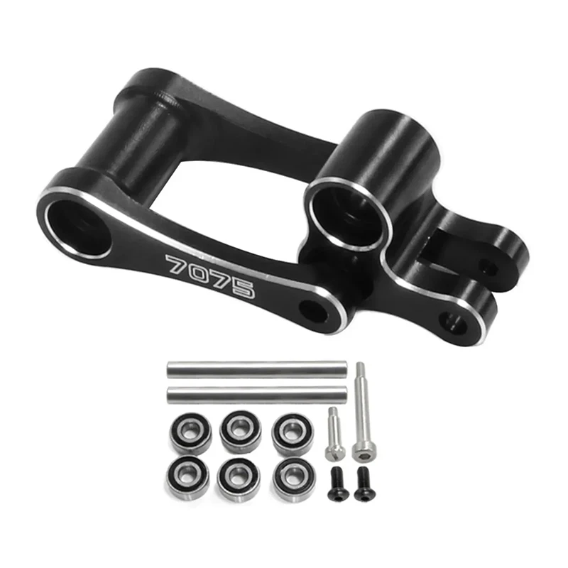 Metal Brake Steering Arm para RC Car, Steering Servo Mount, Peças de atualização da motocicleta, Acessórios para LOSI 1/4 Promoto-MX, los261013