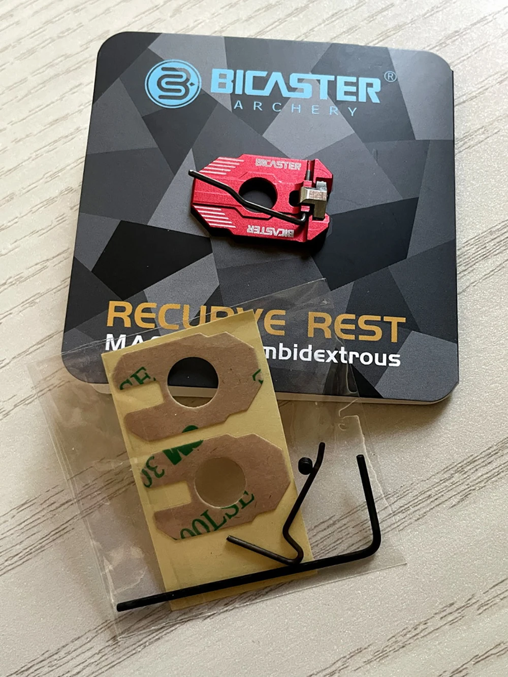 

Magnetic Arrow Rest Recurve Bow Rest Ambidextrous Aluminum Magnetic Rebound Adjustable