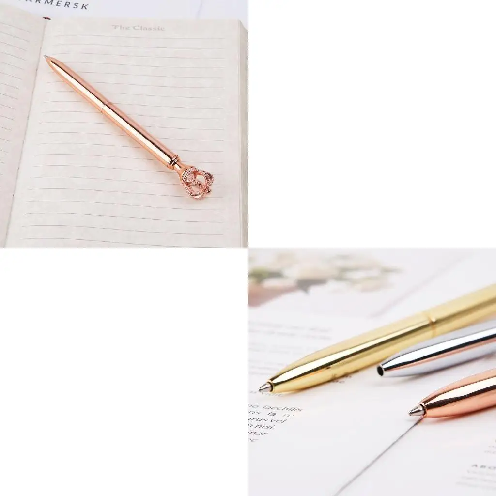 

Metal Ballpoint Pen Twist Action Ballpoint Pen Office Metal Signing Pen
