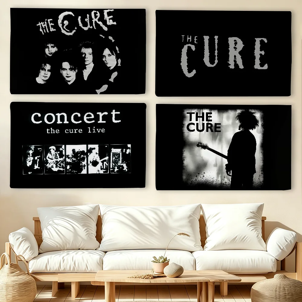 Bnad THE C-CURE flag For Living Room Home Dorm Decor Wall Outdoor Camping Party Banner Gifts