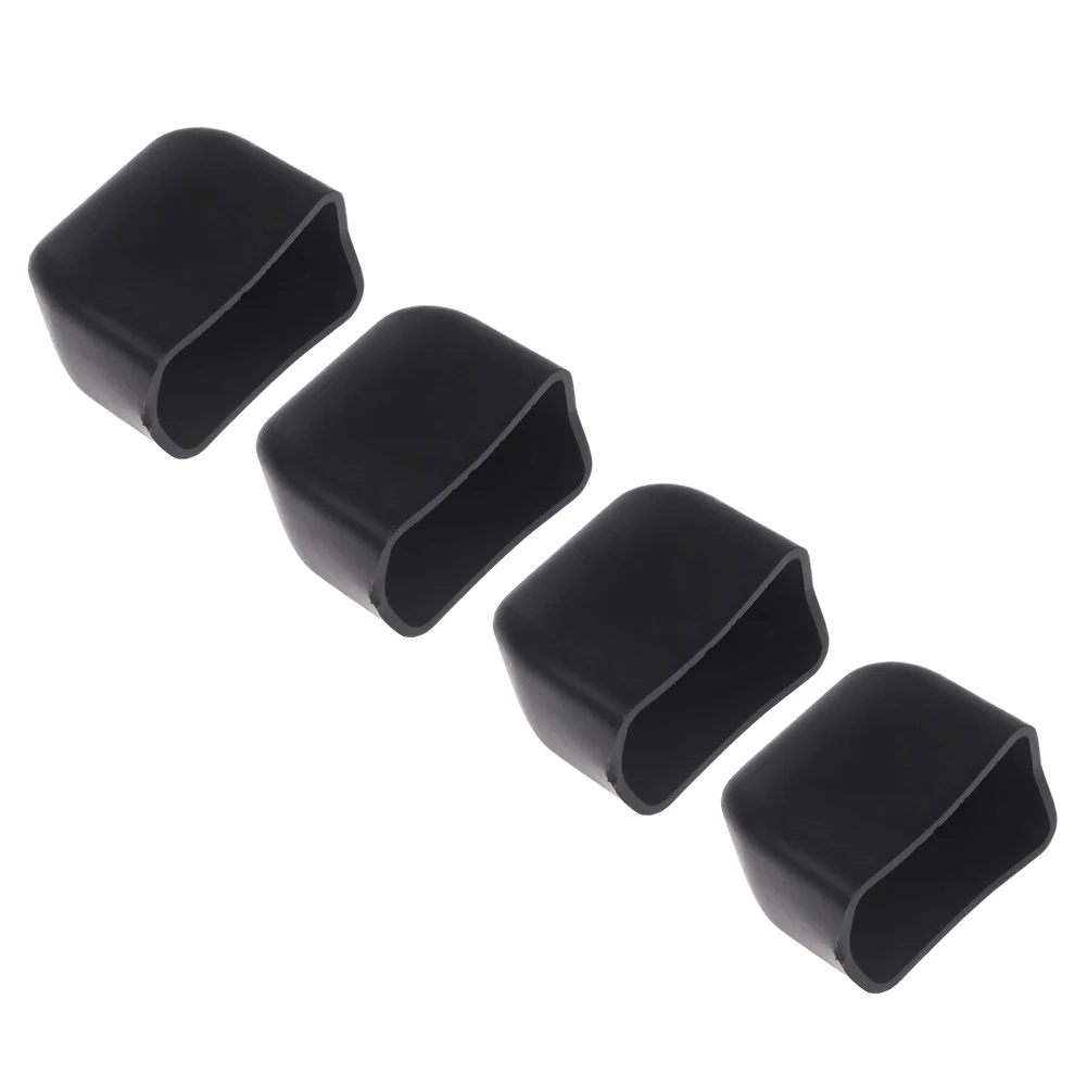 Long-lasting Cargo Bar Covers for Roof Rack Accessories Black for Roof Rack End Vibration Damping Design For Car Roof Racks