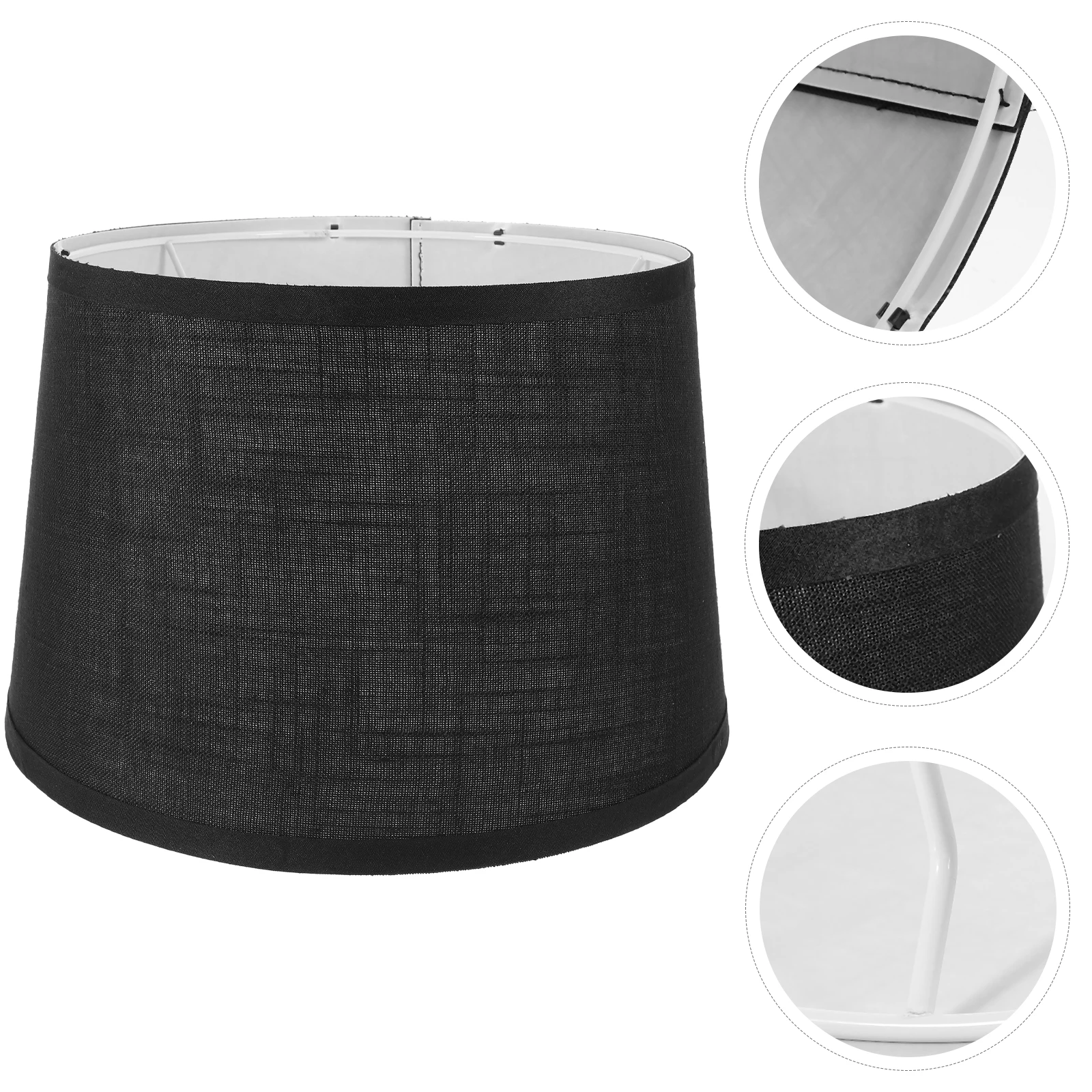

Wear-Resistant Drum Cloth Lampshade Replacement Simple Floor Bedside Table Lamp Shade Home Hotel Bar Decorative Light Cover
