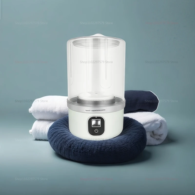 Portable Mini Washing Machine Compact Laundry Washer Ideal for Dorms Travel Camping Apartment Hotel Clothes Cleaning Tool