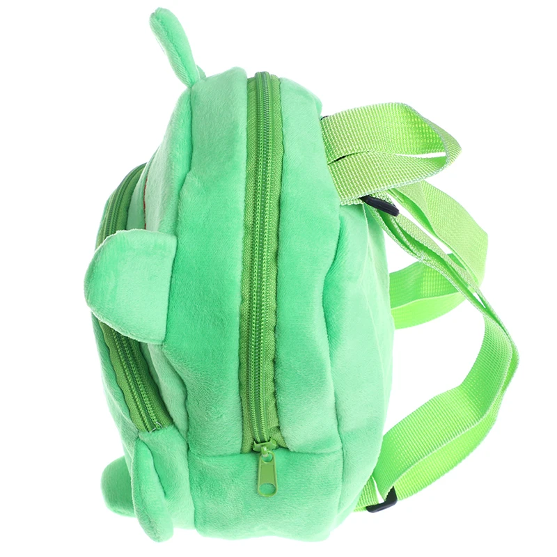 Frog mini schoolbag baby backpack children's shool bags kids plush backpack