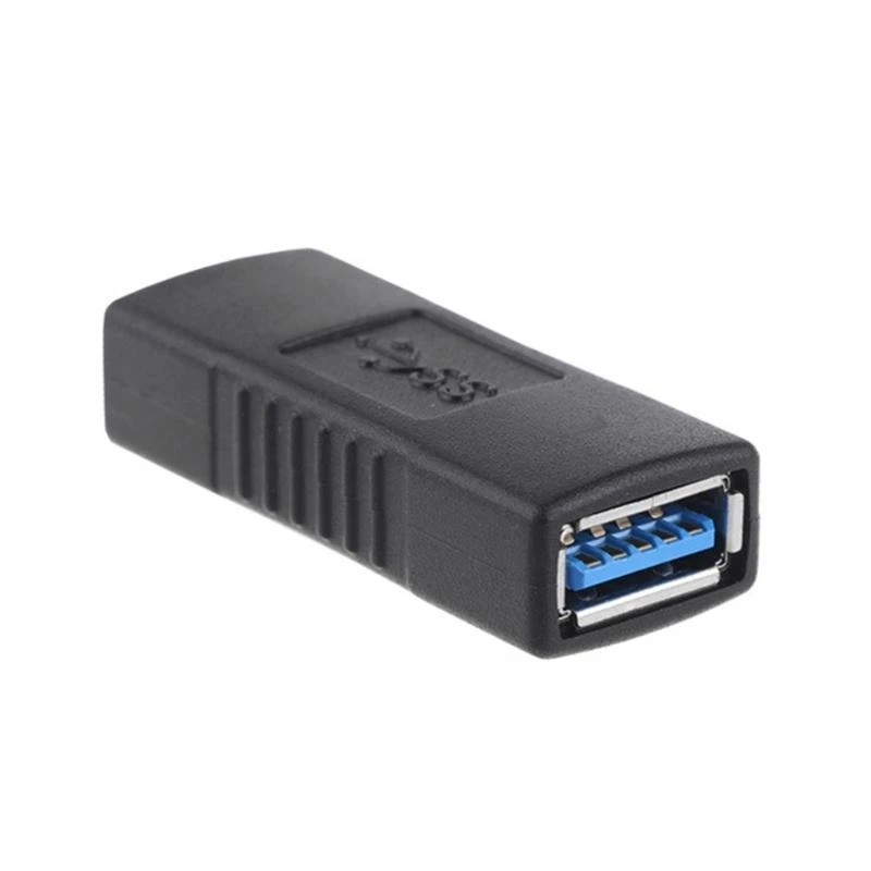

652F USB Coupler Female to Female Adapter Extender Connection Converter High Speed for PC Laptop Computer