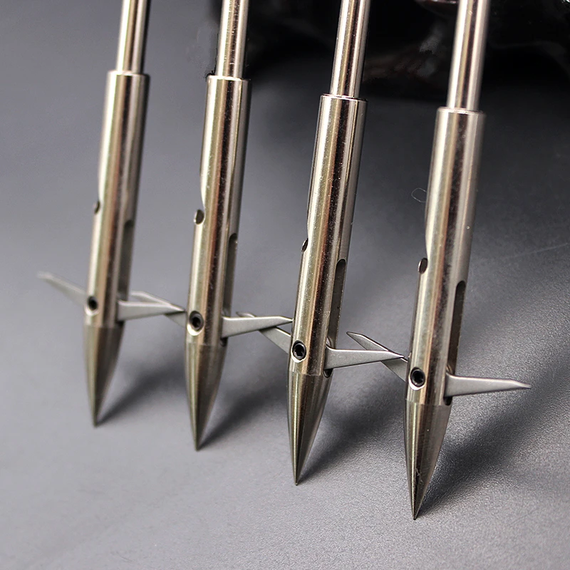 

3pcs High Quality Short Fishing Darts Outdoor Riverside Archery Hunting Stainless Steel Metal Bullet Darts Fishing Tools