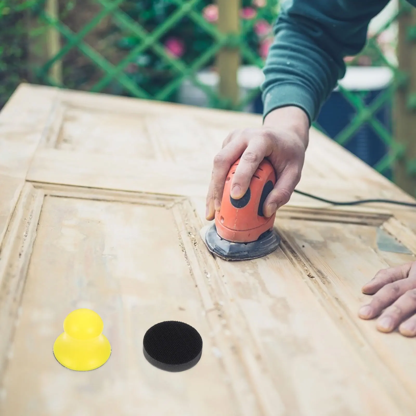 

62Pcs Sanding Discs Hook Loop Self Adhesive Wet Dry Sand Pads Assorted Grit 100-50000 Shank Backing Foam Buffer Polishing Disc