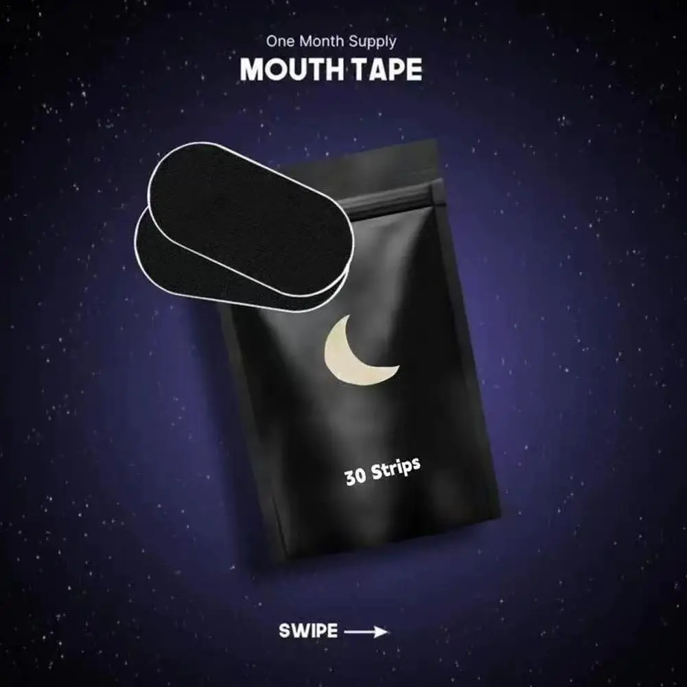 

30Pcs Stop Snoring Patch Correction Improve Sleeping Promoting Better Breath Night Mouth Sleep Tape Moonbird Breathing Tool