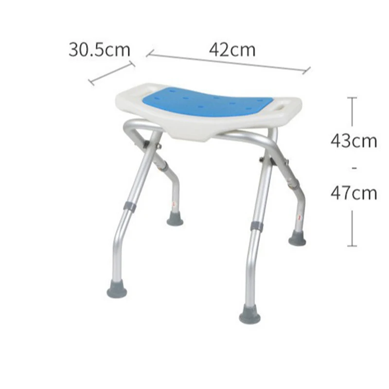 Designer Stool Things for Bathroom Metal Storage Space Toilet Scaffolding Bedroom Mobile Portable Folding Stools Shower Square