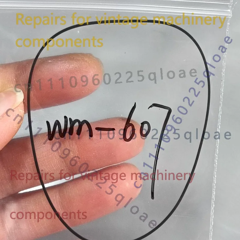 1 unidad de correa de transmisión de goma de repuesto para Sony WM-607 Walkman, pieza de repuesto para reparación de reproductores de casetes vintage