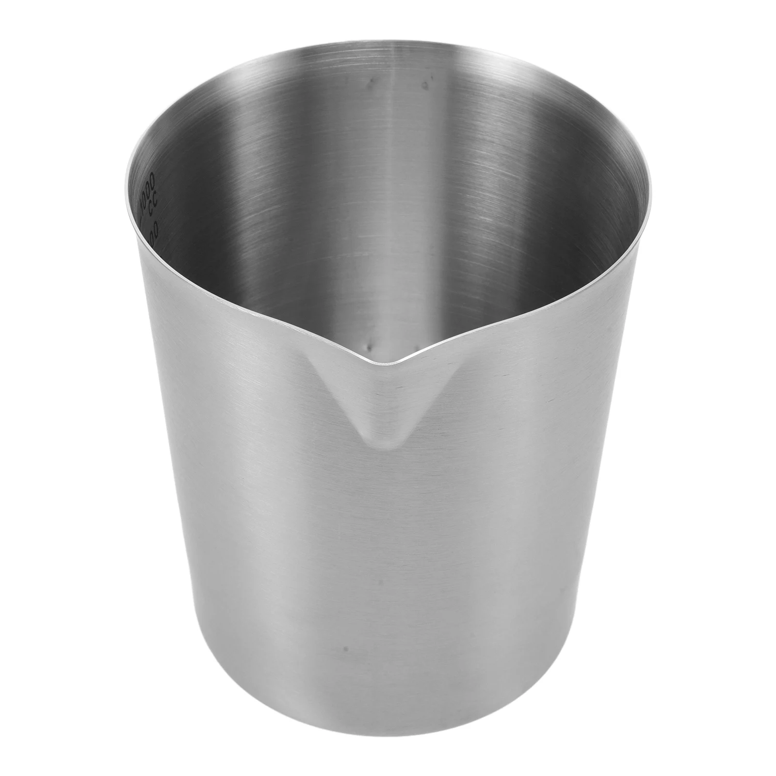 

Ergonomic Handle Measuring Cup Stainless Steel Large Capacity Espresso Milk Pitcher Precise Scale Latte Art Frothing Steaming