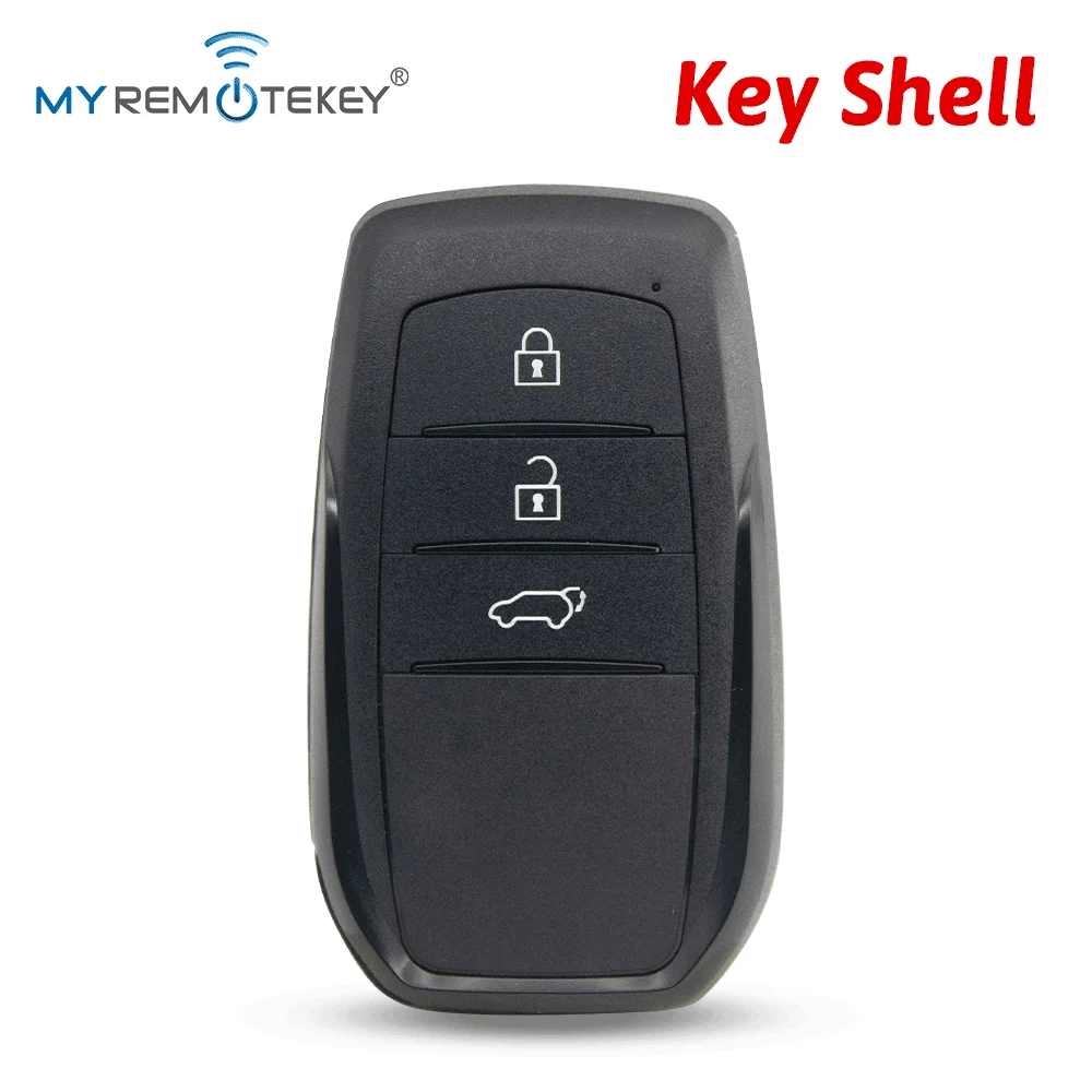 

REMTEKEY Tokai Rika B3H2K2R Smart Key shell 3 Button for 2022 Toyota Yaris Cross Hybrid