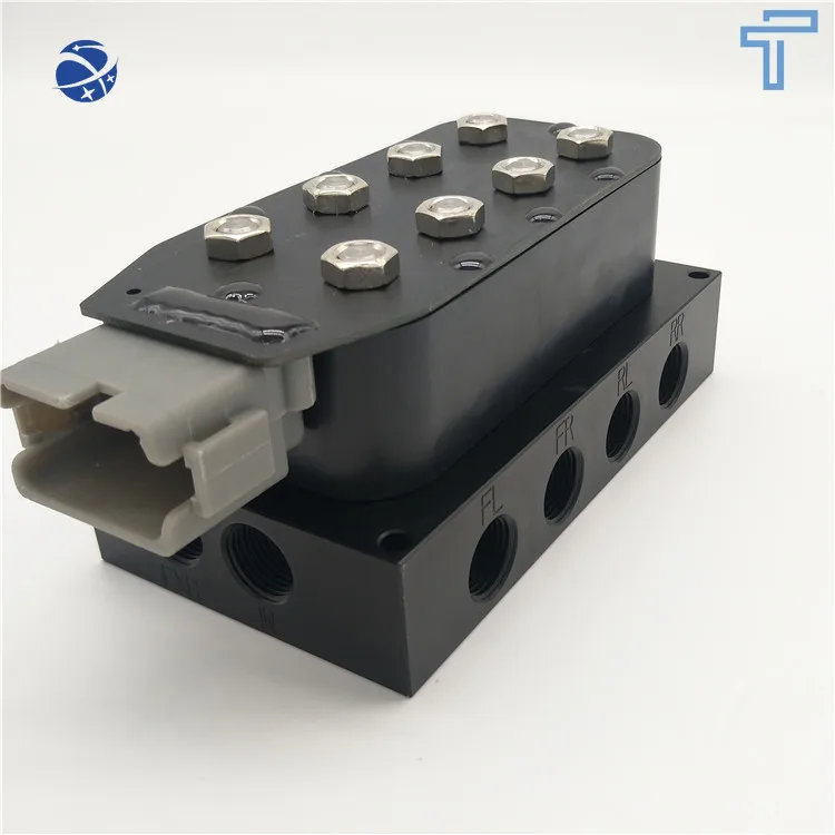 China stock sell to 3/8 NPT solenoid valve Airbagit VU4 VU2 160-4F Chassis Tech manifold valve