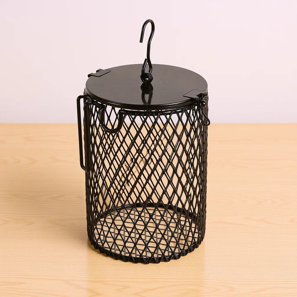 

Heating Lamp Mesh Cover For Reptile Crawler Box Anti-Scald Protection Durable Iron Lampshade Shell Pet Cage Light Cover