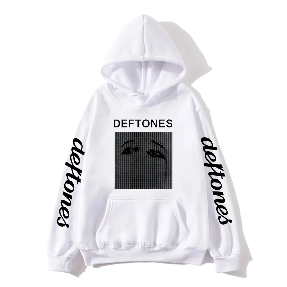 

Punk Rock Band Deftones Music Album Hoodies Men Vintage Long Sleeve Casual Sweatshirts Hip Hop Gothic Streetwear Hooded Clothing