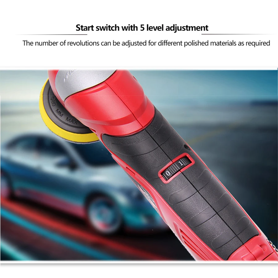 NEWONE 12V Li-ion electric Power tool Car/Shoe Polisher Waxing polishing/clearning/shining machine Portable Variable speed