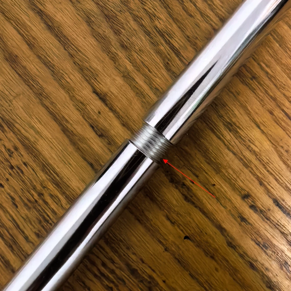 Tornillo de tubo roscado de Zinc de Metal, Unión de pezón M10, accesorios de tubería para piezas de iluminación DIY, 10 piezas por paquete