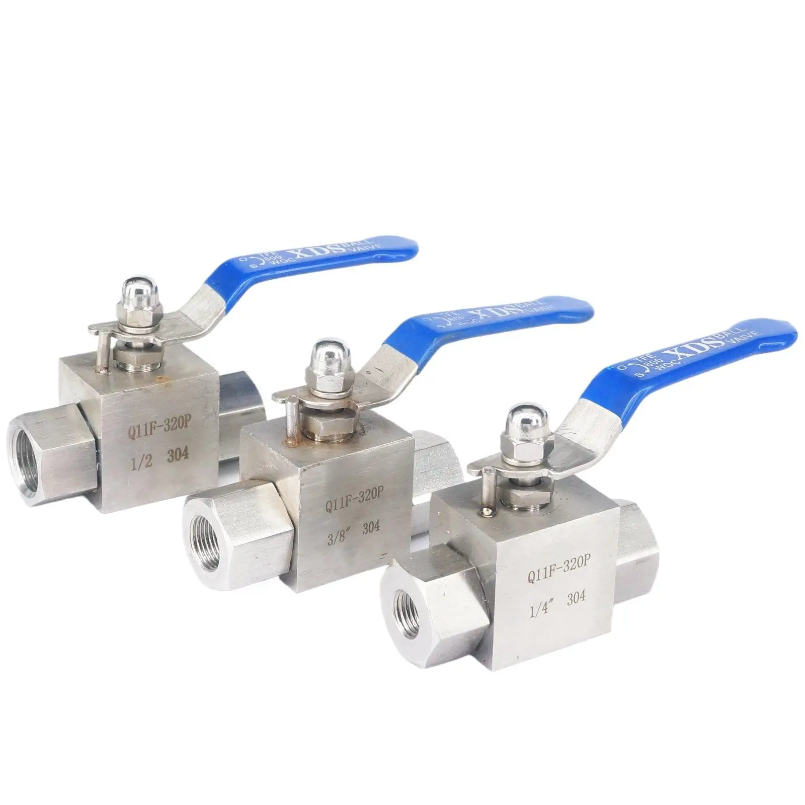 

4500PSI 1/4 дюйма 3/8 дюйма 1/2 дюйма 3/4 дюйма 1 дюйм BSP с внутренней резьбой из нержавеющей стали 304, шаровой кран высокого давления