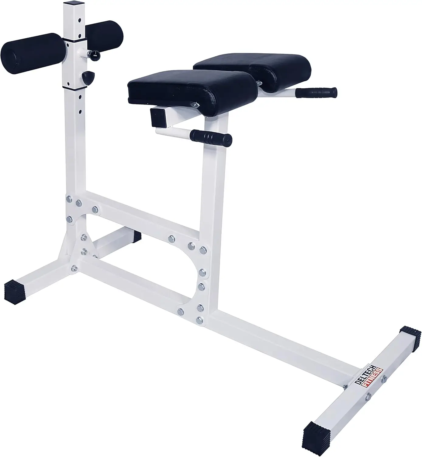 

Hyperextension Bench Roman Chair 400 LBS Capacity Fully Adjustable Hyper Extension Back Exercise Fitness Station for Strength Tr
