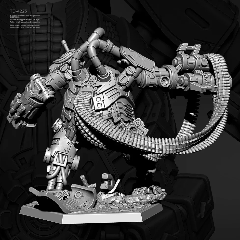 55MM Resin model kits figure colorless and self-assembled TD-4225